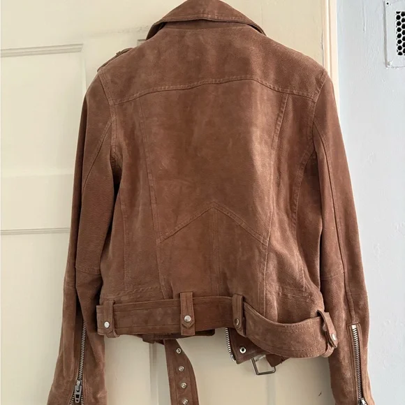 Blank NYC Brown Suede Women's Jacket - Picture 4 of 8